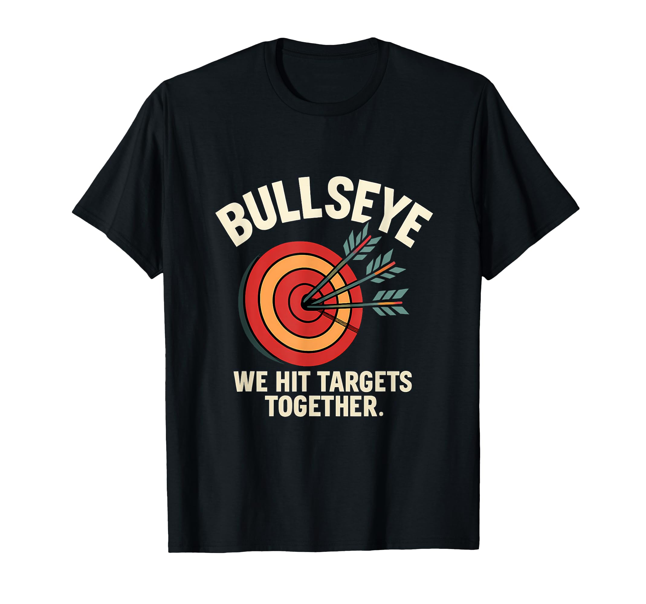 Bullseye Team Spirit Target T-Shirt - Trendy Graphic for Adults - T-Shirt, Sweatshirt, Hoodie