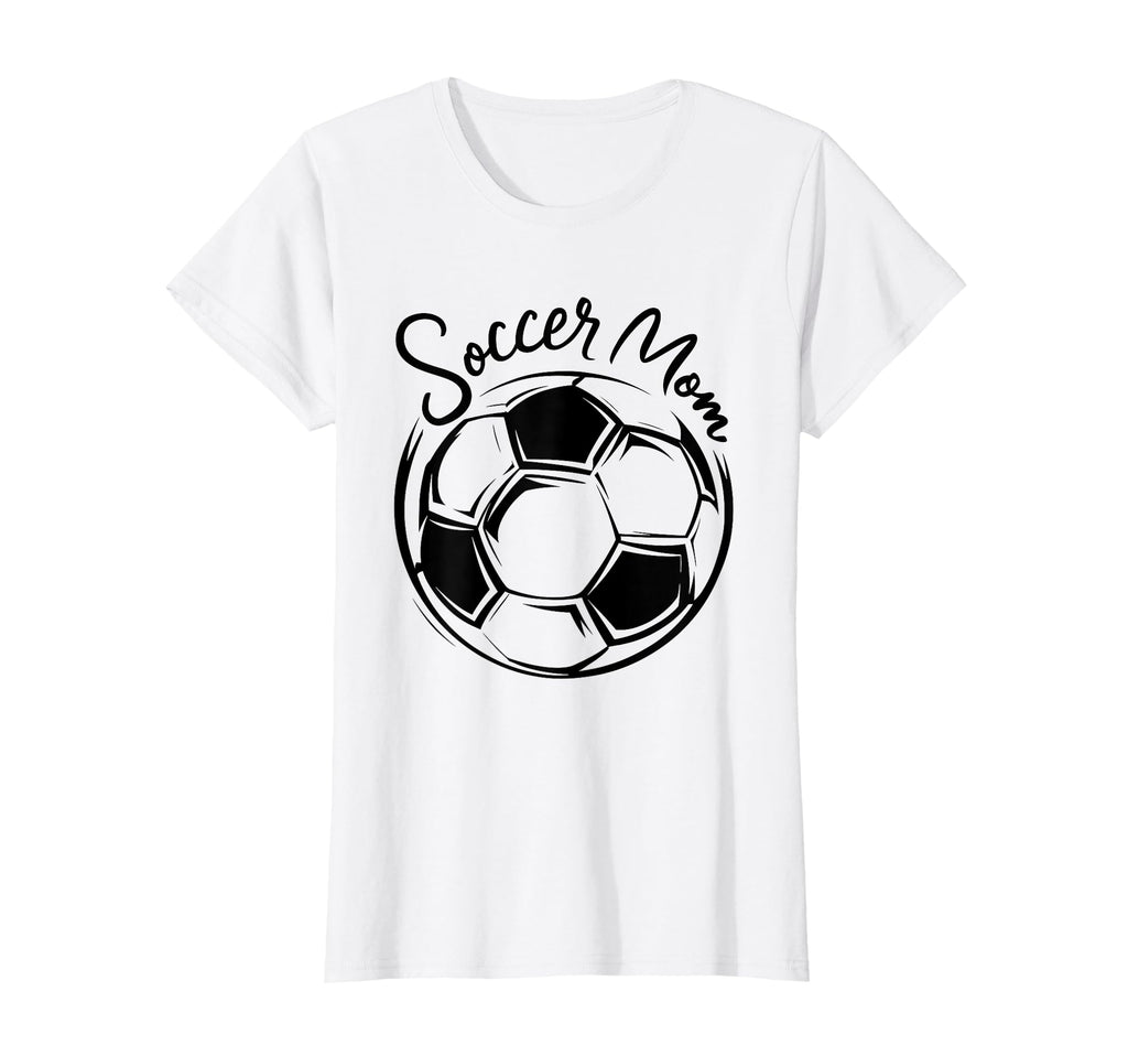 Soccer Mom Proud Football Mothers Game T-Shirt - Unique Graphic for Adults - T-Shirt, Sweatshirt, Hoodie