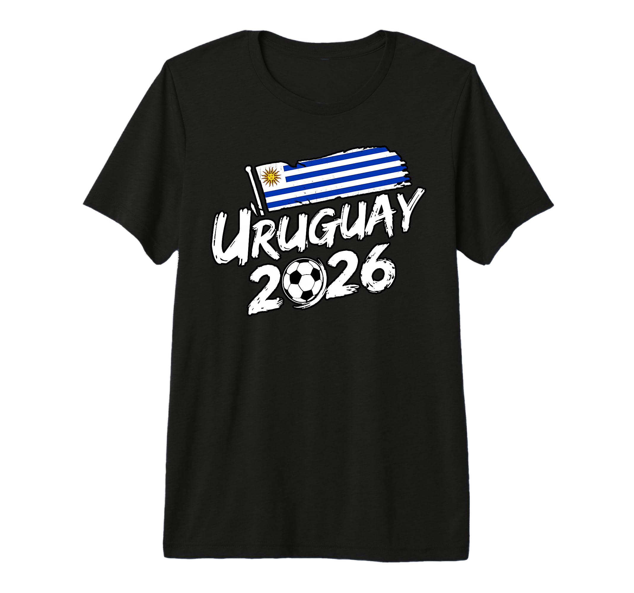 Uruguay Soccer Football Game Player T-Shirt - Casual Everyday Wear Unisex - T-Shirt, Sweatshirt, Hoodie