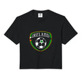 Lucky Ireland Soccer Comfort Colors Hoodie - Minimalist Print Men Women - T-Shirt, Sweatshirt, Hoodie