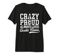 Crazy Proud Soccer Goalie Nana Soccer T-Shirt - Trendy Graphic Unisex - T-Shirt, Sweatshirt, Hoodie