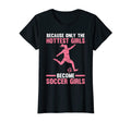 Because Only Become Soccer Soccer T-Shirt - Unique Graphic for Adults - T-Shirt, Sweatshirt, Hoodie