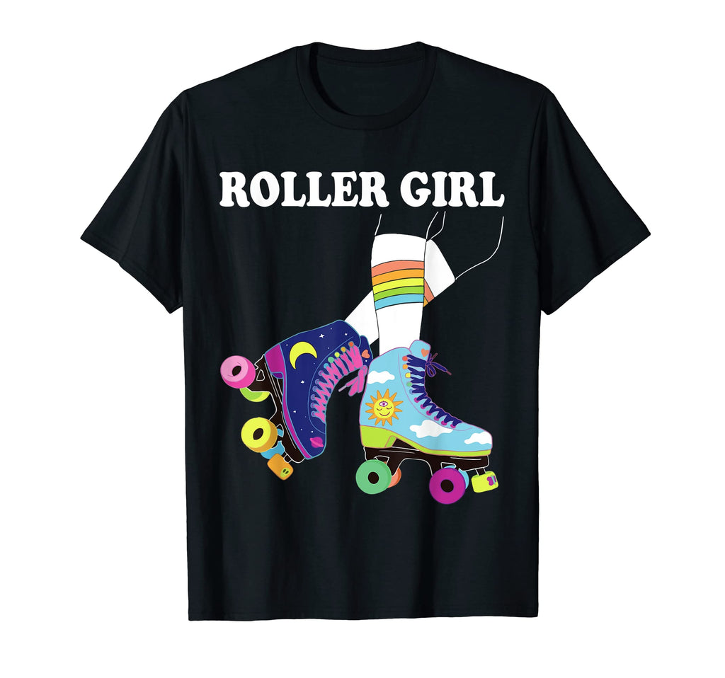 Roller Seventies 70S Skates Skating T-Shirt - Trendy Graphic Unisex - T-Shirt, Sweatshirt, Hoodie