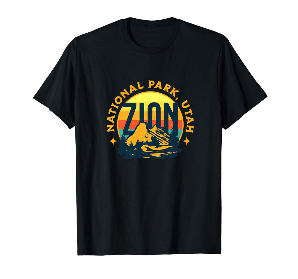 Zion National Park Utah Sunset T-Shirt - Trendy Graphic Men Women - T-Shirt, Sweatshirt, Hoodie