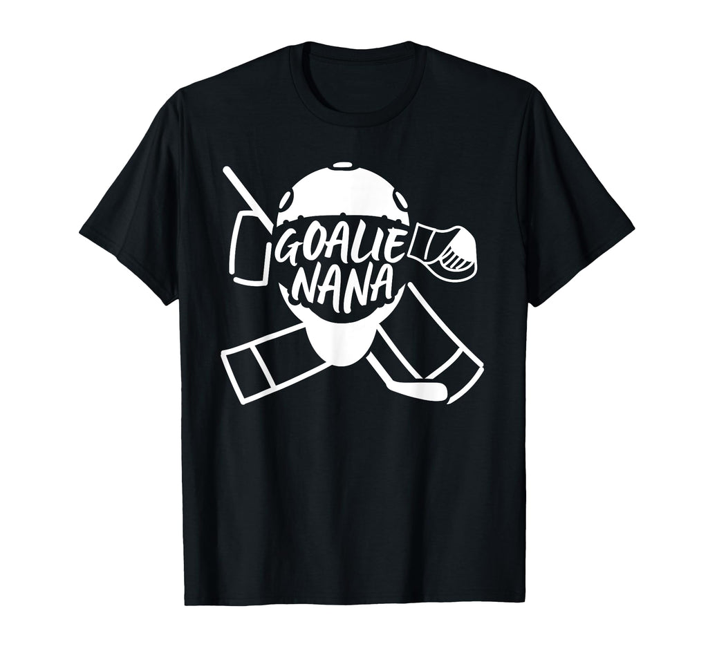 Ice Hockey Goalie Nana Hockey Keeper T-Shirt - Novelty Apparel Men Women - T-Shirt, Sweatshirt, Hoodie