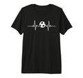 Soccer Heartbeat Soccer Ball Heartbeat T-Shirt - Novelty Apparel Unisex - T-Shirt, Sweatshirt, Hoodie