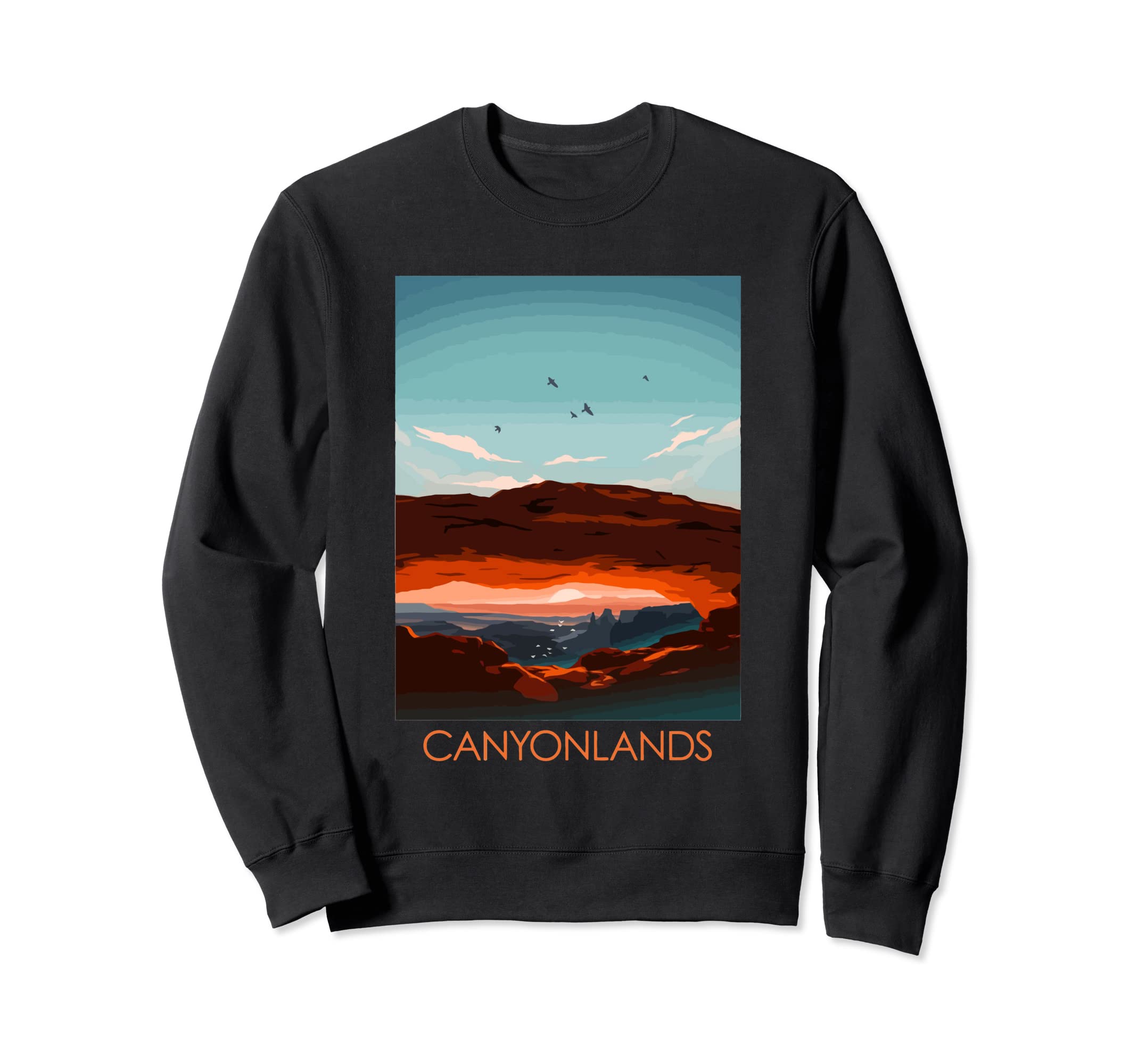 Canyonlands National Park Usa Sweatshirt - Custom Art Print Men Women - T-Shirt, Sweatshirt, Hoodie