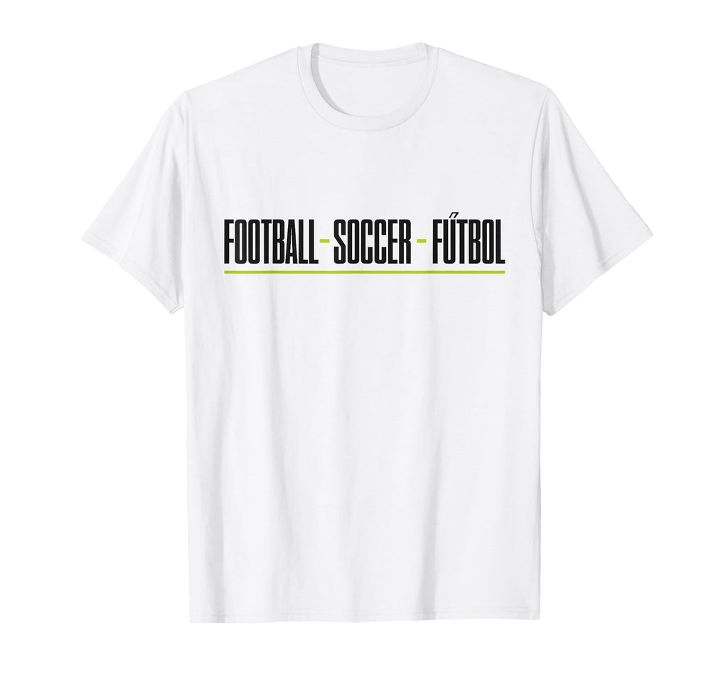 Football Soccer F Tbol Multilingual T-Shirt - Novelty Apparel Unisex - T-Shirt, Sweatshirt, Hoodie