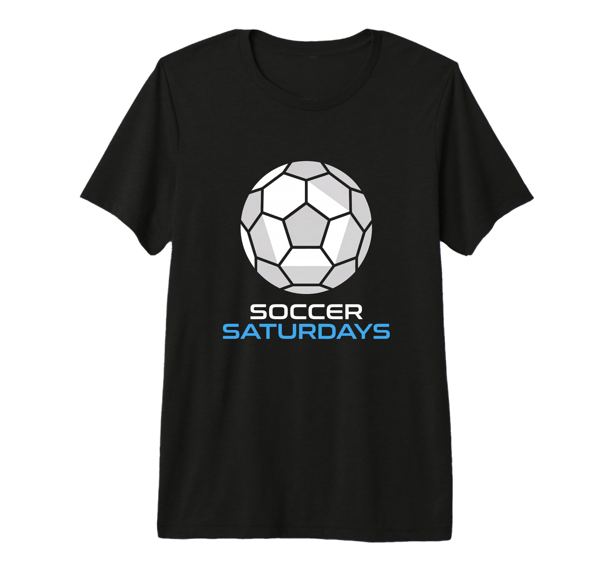 Soccer Saturdays Soccer Mom And Dad T-Shirt - Unique Graphic for Adults - T-Shirt, Sweatshirt, Hoodie