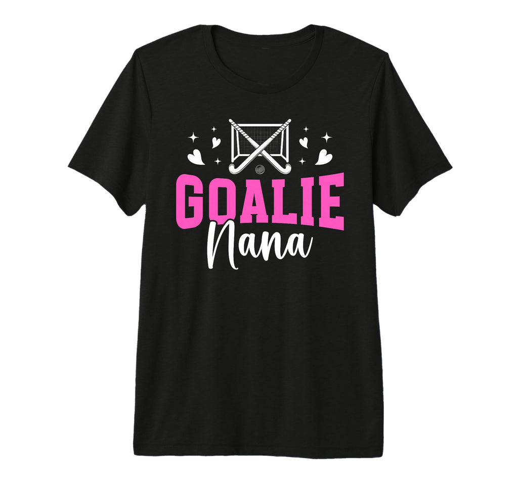 Field Hockey Goalie Nana Field Hockey T-Shirt - Minimalist Print Men Women - T-Shirt, Sweatshirt, Hoodie