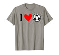 I Love Soccer Futbol T-Shirt - Novelty Apparel for Adults - T-Shirt, Sweatshirt, Hoodie