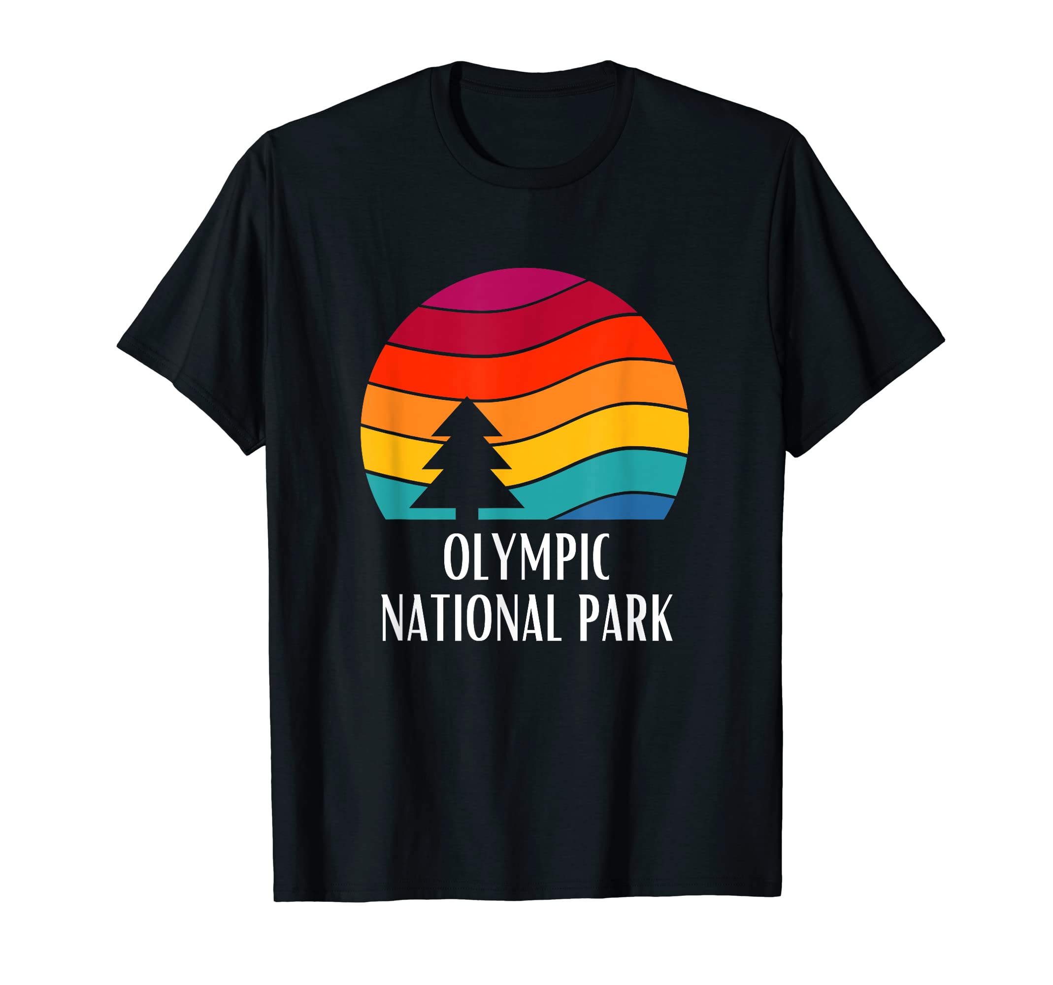 Olympic National Park National Park T-Shirt - Minimalist Print Men Women - T-Shirt, Sweatshirt, Hoodie