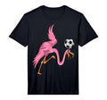 Flamingo Playing Soccer Flamingo T-Shirt - Novelty Apparel Men Women - T-Shirt, Sweatshirt, Hoodie