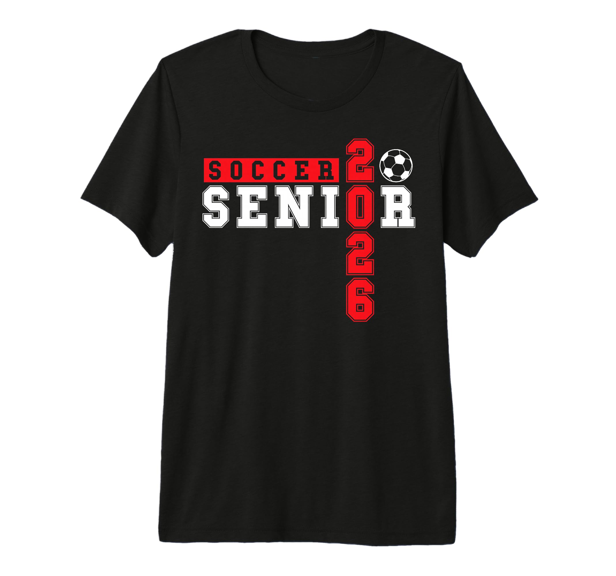 Soccer Senior Night Soccer Senior 2026 T-Shirt - Trendy Graphic for Adults - T-Shirt, Sweatshirt, Hoodie