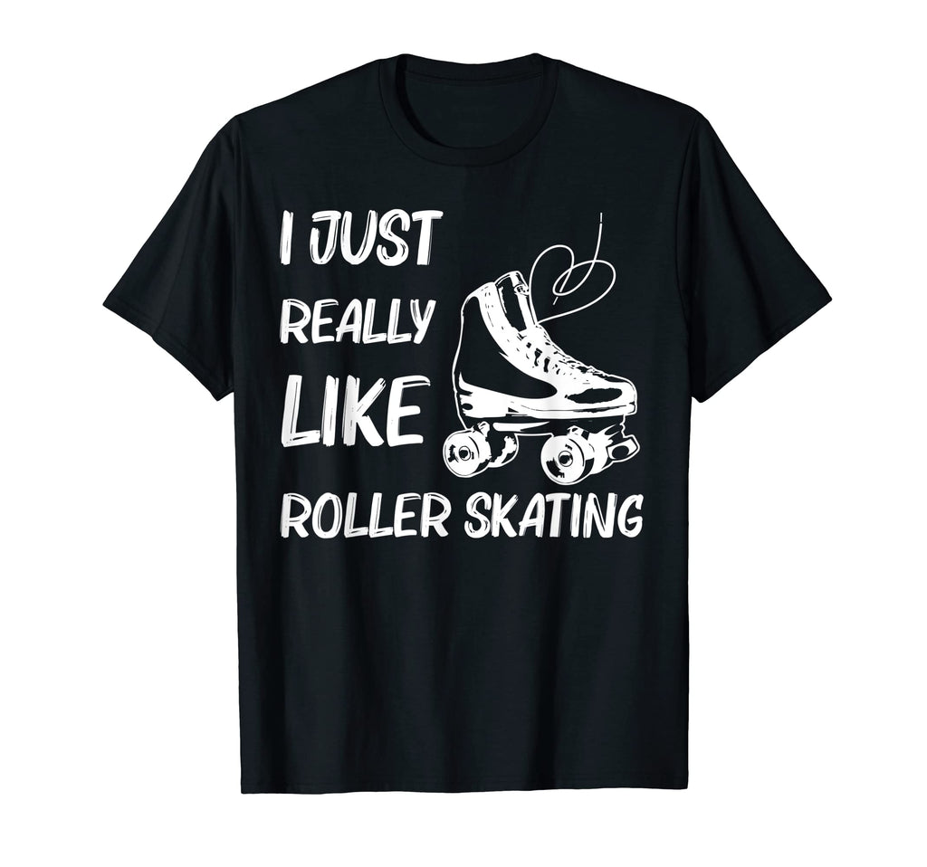 Roller Skating Disco Derby Skates T-Shirt - Fun Novelty Design for Adults - T-Shirt, Sweatshirt, Hoodie