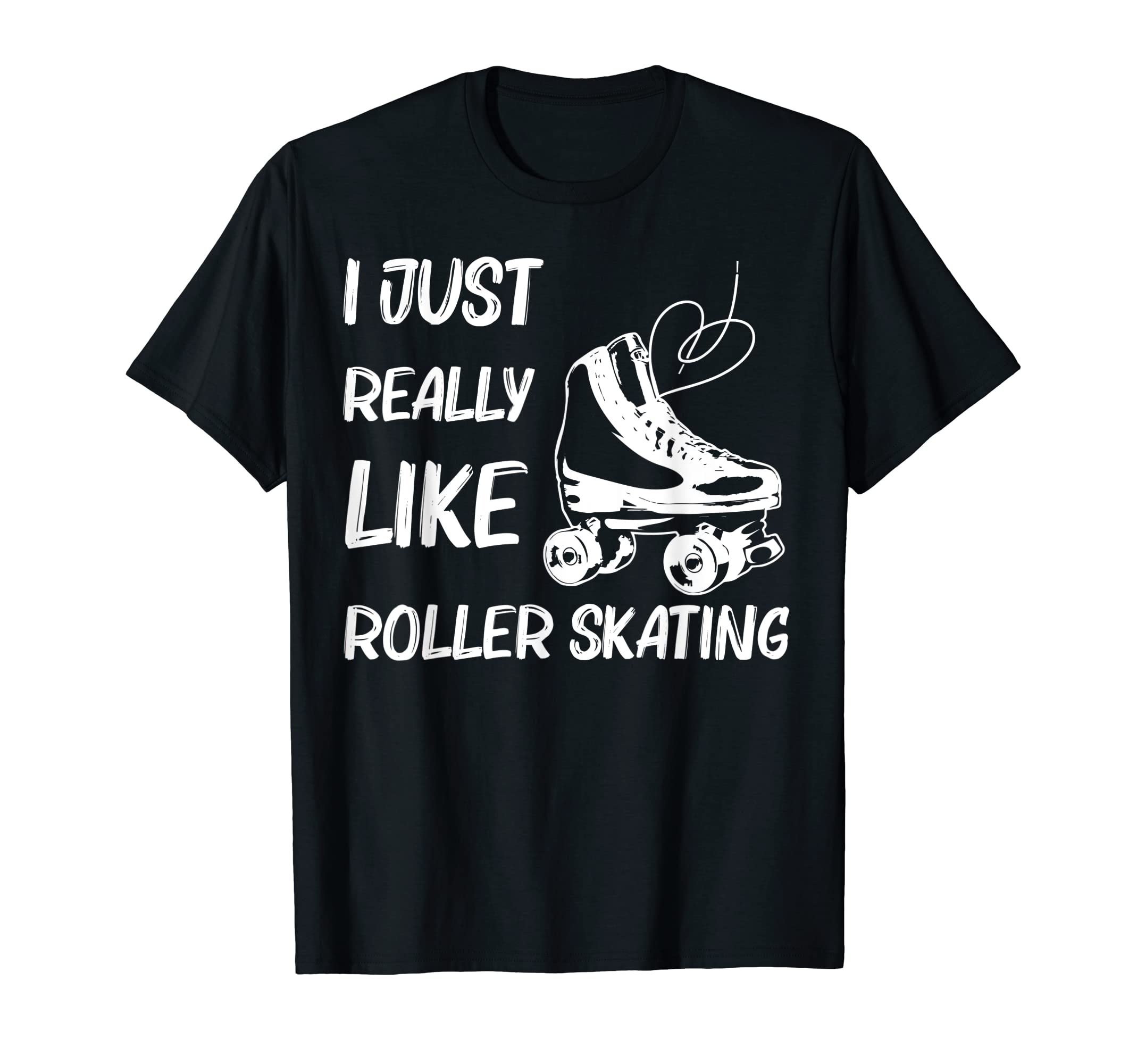 Roller Skating Disco Derby Skates T-Shirt - Fun Novelty Design for Adults - T-Shirt, Sweatshirt, Hoodie