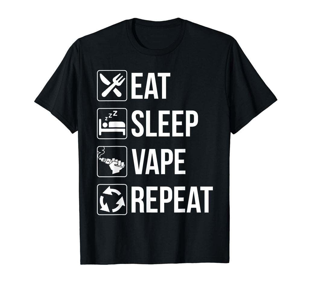 Funny Eat Sleep Repeat T-Shirt - Graphic Print Men Women - T-Shirt, Sweatshirt, Hoodie