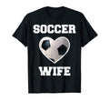 Soccer Wife Family Matching Sport T-Shirt - Minimalist Print for Adults - T-Shirt, Sweatshirt, Hoodie
