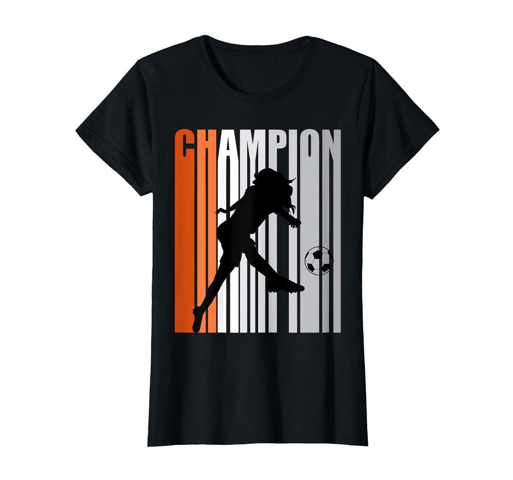 Orange Soccer Champion Birthday T-Shirt - Trendy Graphic for Adults - T-Shirt, Sweatshirt, Hoodie