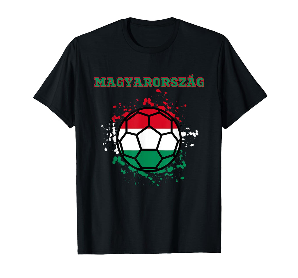 Hungary Soccer Hungarian Flag Fan T-Shirt - Unique Graphic for Adults - T-Shirt, Sweatshirt, Hoodie