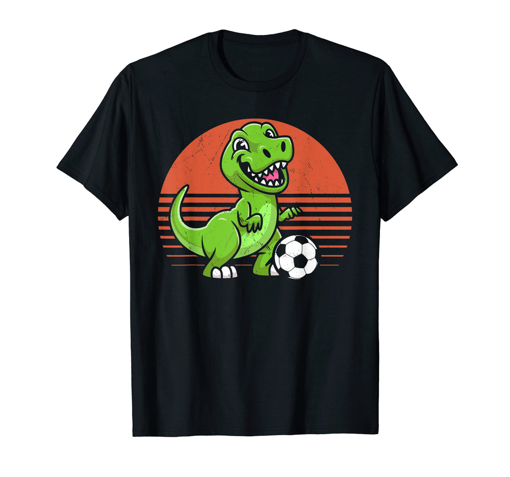 Soccer Dinosaurs Dino T-Shirt - Graphic Print Men Women - T-Shirt, Sweatshirt, Hoodie