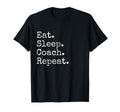 Eat Sleep Coach Repeat T-Shirt - Aesthetic Graphic for Adults - T-Shirt, Sweatshirt, Hoodie