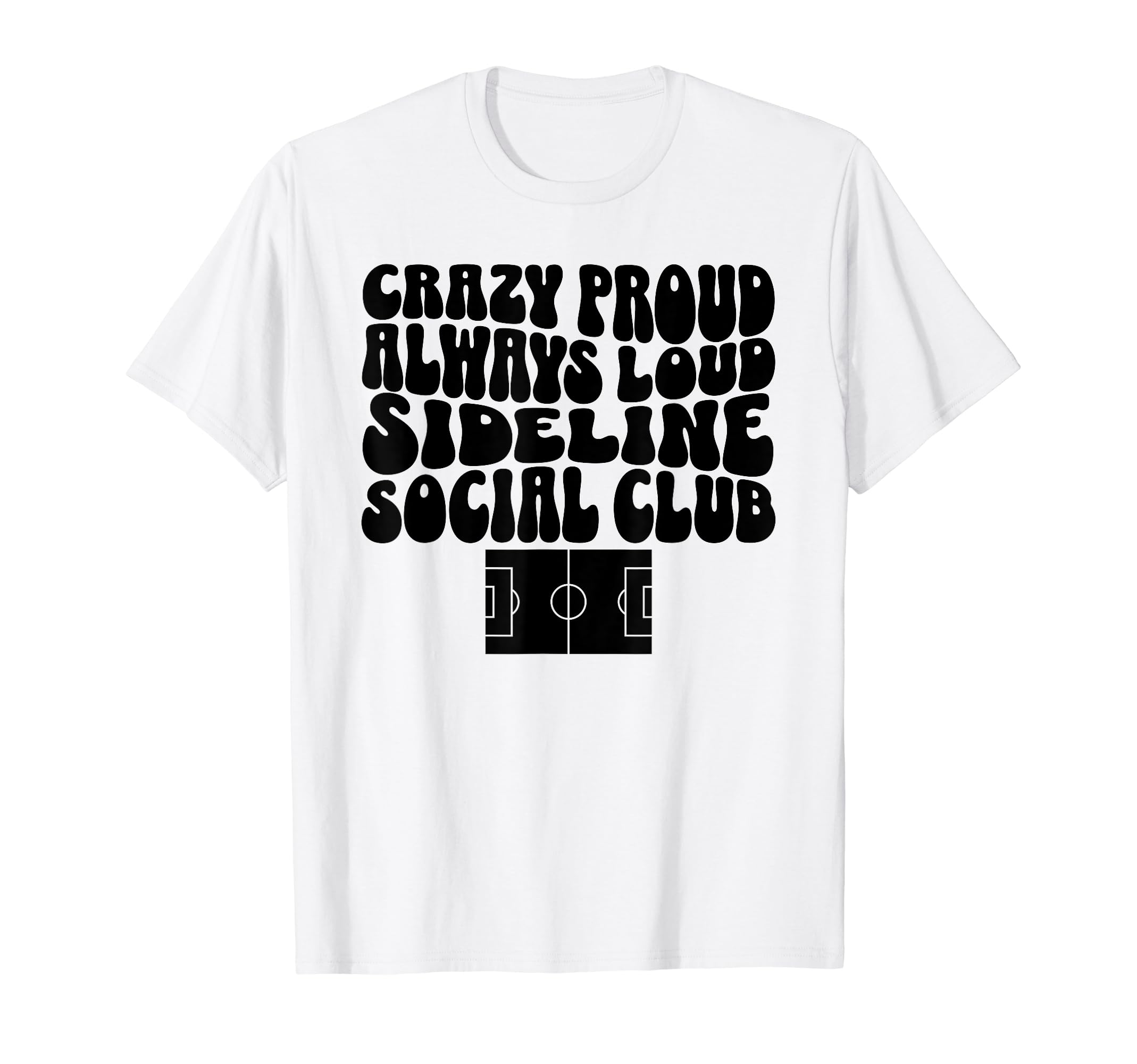 Sideline Social Club Soccer Mom T-Shirt - Custom Art Print Unisex - T-Shirt, Sweatshirt, Hoodie