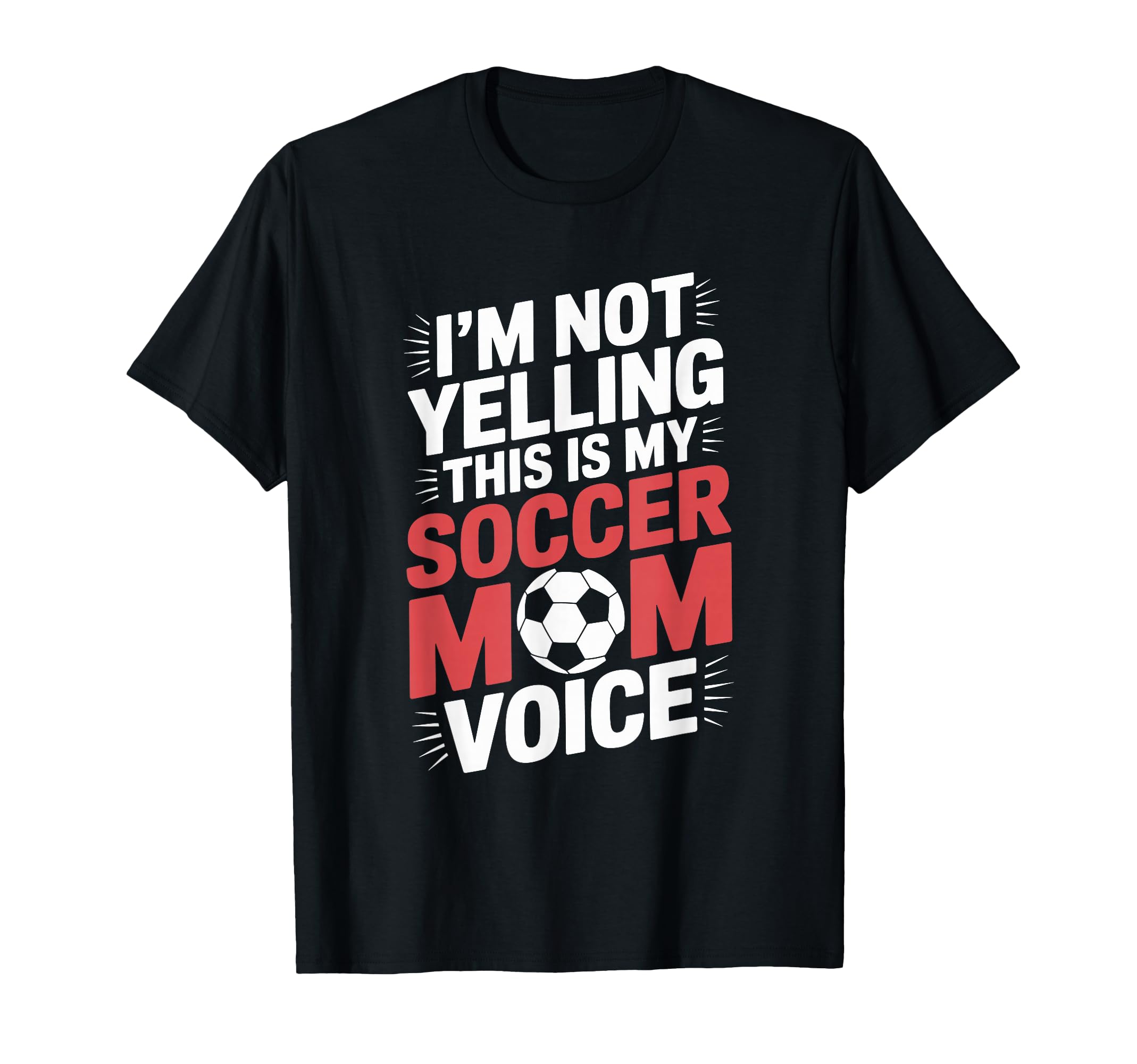 This Is My Soccer Mom Voice Goalkeeper T-Shirt - Unique Graphic for Adults - T-Shirt, Sweatshirt, Hoodie