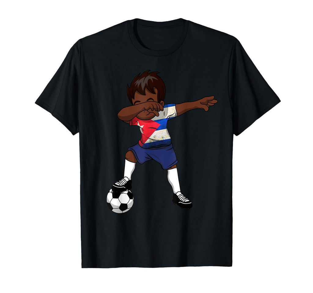 Dabbing Soccer Cuba Cuban Havana Gift T-Shirt - Unique Graphic for Adults - T-Shirt, Sweatshirt, Hoodie