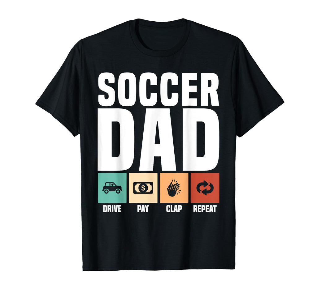 Funny Soccer Dad Proud Goalkeeper Father T-Shirt - Graphic Print Men Women - T-Shirt, Sweatshirt, Hoodie