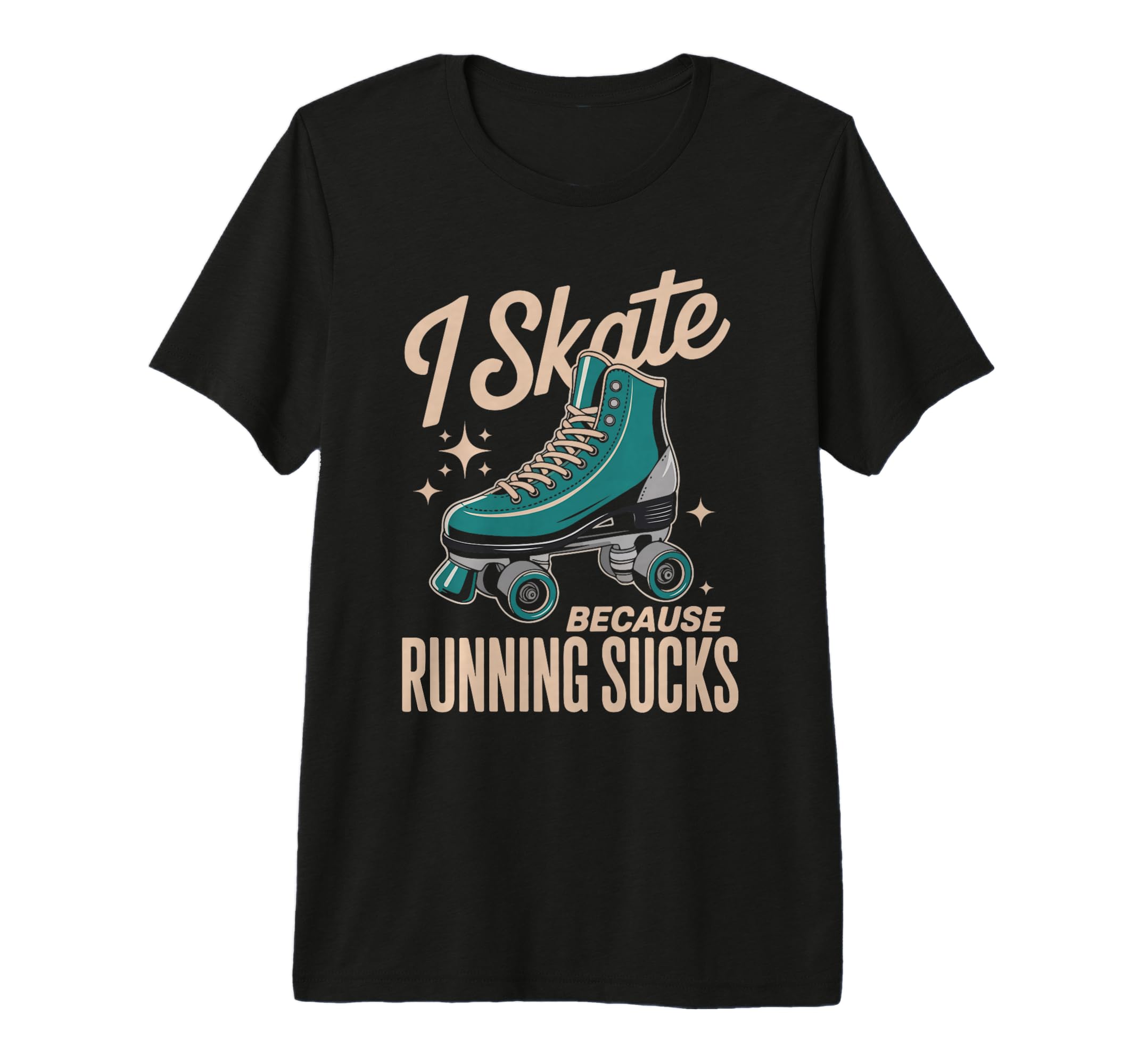 I Skate Because Running Sucks Sunset T-Shirt - Aesthetic Graphic Unisex - T-Shirt, Sweatshirt, Hoodie