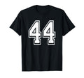 Number 44 Numbered Uniform Sports T-Shirt - Trendy Graphic Men Women - T-Shirt, Sweatshirt, Hoodie