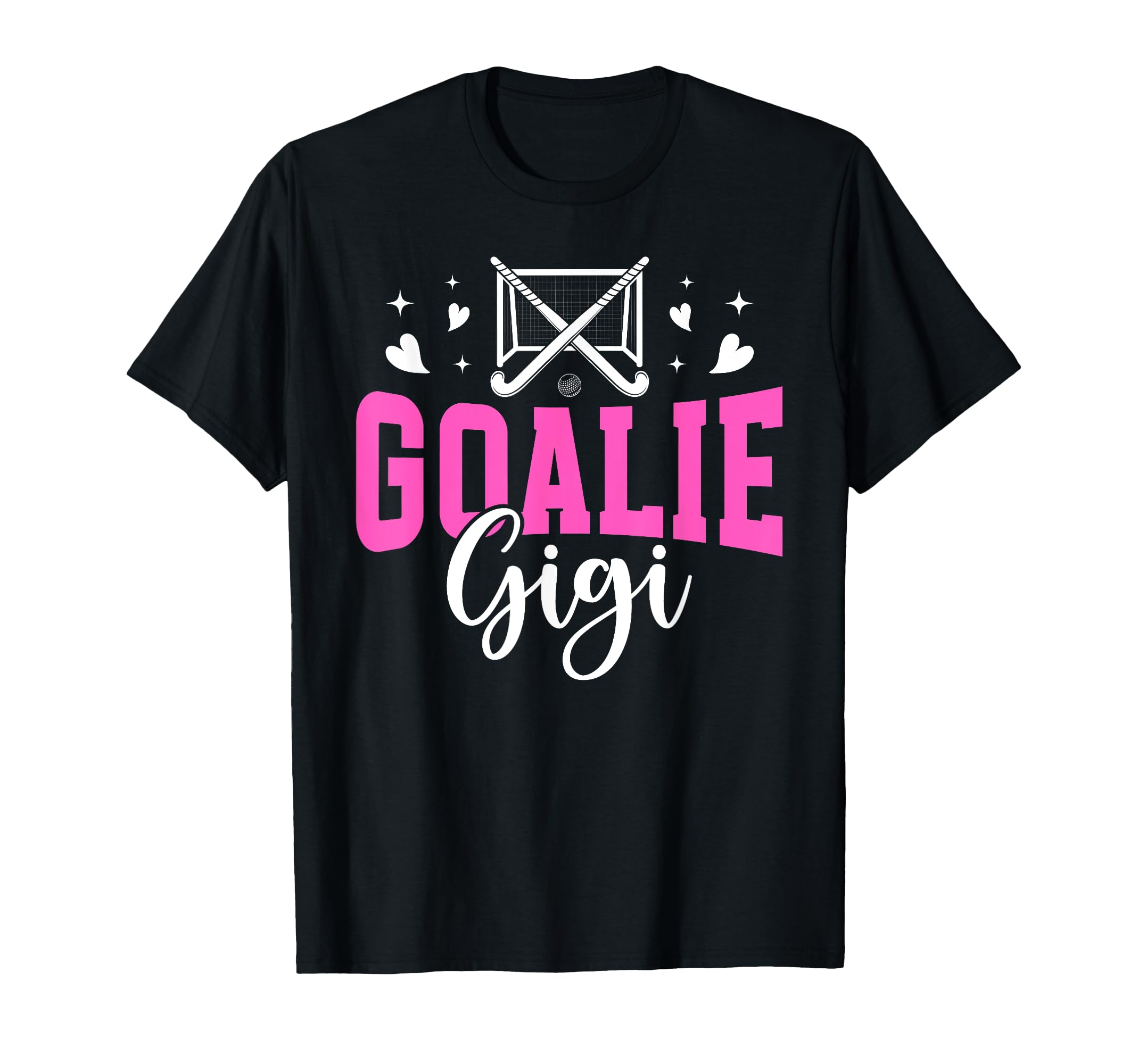 Field Hockey Goalie Gigi Field T-Shirt - Custom Art Print for Adults - T-Shirt, Sweatshirt, Hoodie