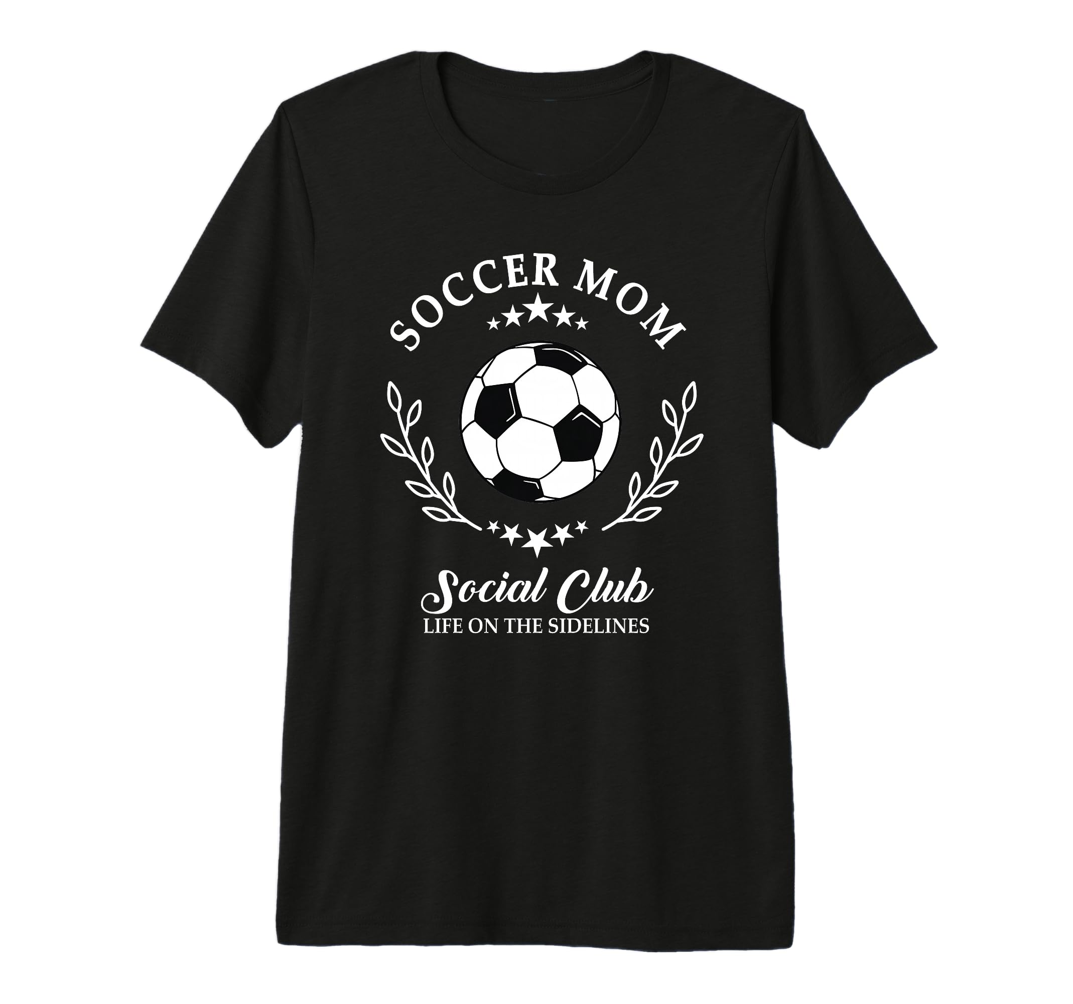 Sideline Social Club Soccer Mom Game Day T-Shirt - Trendy Graphic Unisex - T-Shirt, Sweatshirt, Hoodie