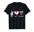 Love Peace Elephant Gifts Children T-Shirt - Aesthetic Graphic Men Women - T-Shirt, Sweatshirt, Hoodie