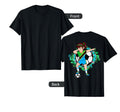 Dabbing Soccer Tanzania Jersey Floral T-Shirt - Unique Graphic Unisex - T-Shirt, Sweatshirt, Hoodie