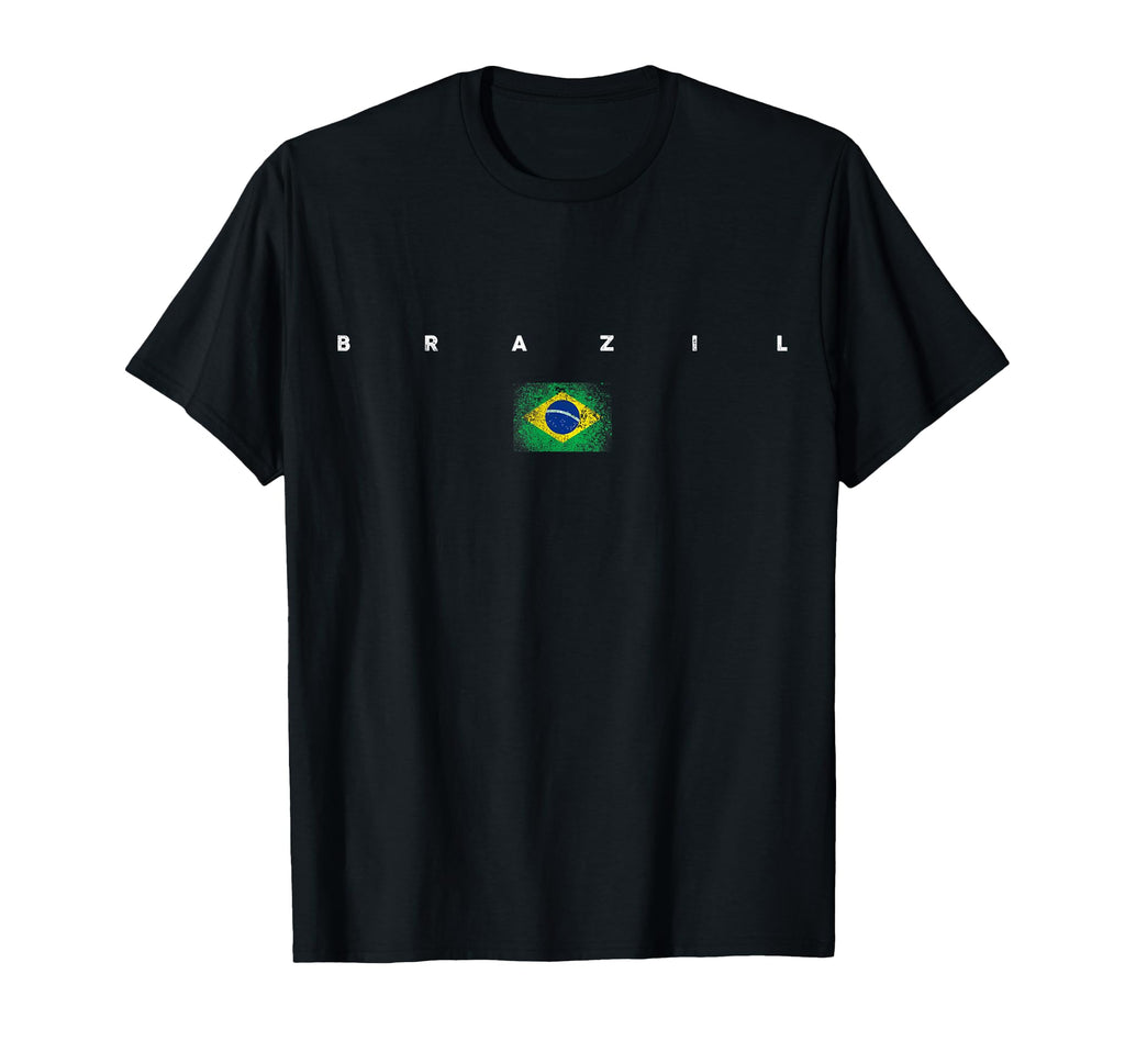 Brazil Flag Pride Soccer Brazilian T-Shirt - Novelty Apparel Men Women - T-Shirt, Sweatshirt, Hoodie
