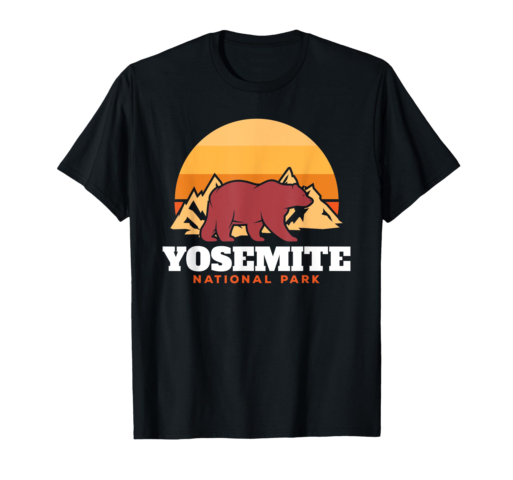 Yosemite National Park Bear T-Shirt - Casual Everyday Wear Unisex - T-Shirt, Sweatshirt, Hoodie