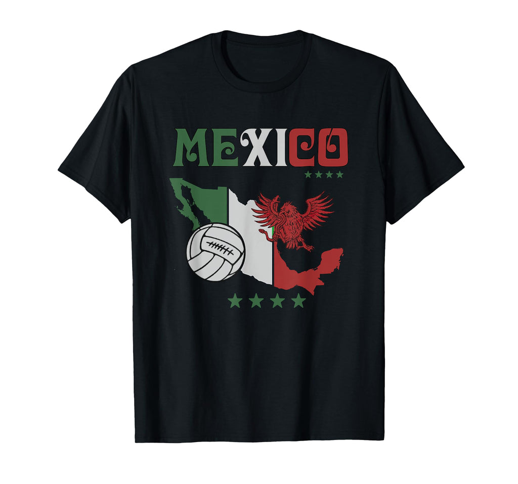 Mexico Flag Map Soccer T-Shirt - Unique Graphic for Adults - T-Shirt, Sweatshirt, Hoodie
