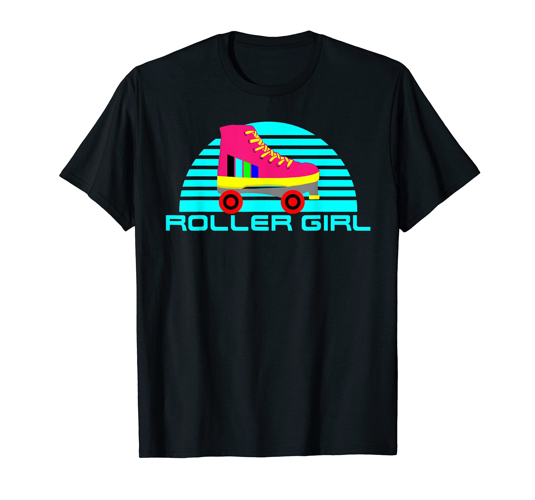 Roller Skating 70S 80S Skate Gift T-Shirt - Casual Everyday Wear Unisex - T-Shirt, Sweatshirt, Hoodie