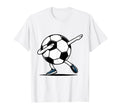 Dabbing Soccer Game Day Soccer Fan Soccer T-Shirt - Trendy Graphic Unisex - T-Shirt, Sweatshirt, Hoodie