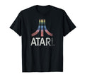 Atari Rainbow Washed Out Logo T-Shirt - Aesthetic Graphic Unisex - T-Shirt, Sweatshirt, Hoodie