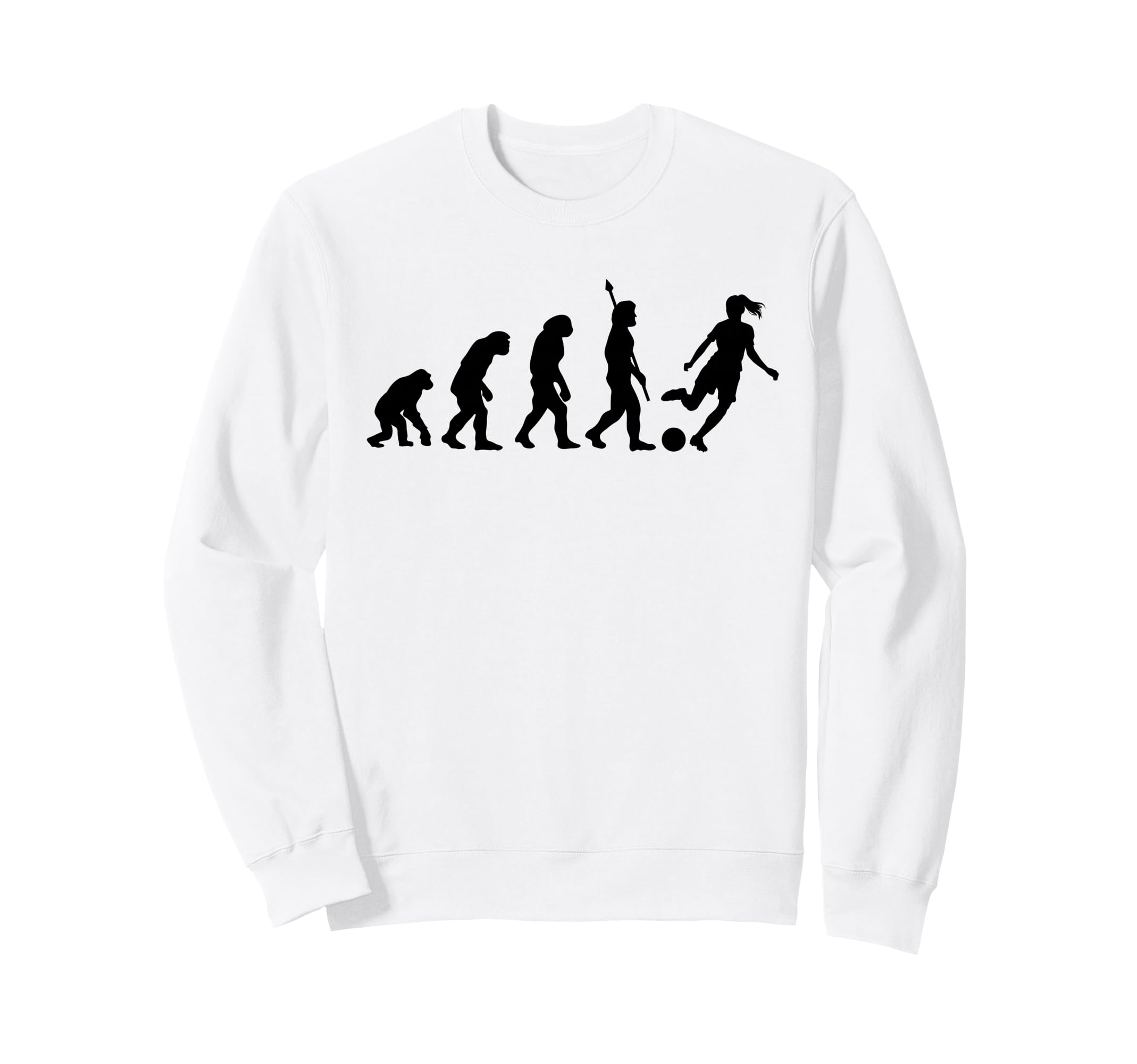 Soccer Evolution Play Like Sweatshirt - Novelty Apparel Men Women - T-Shirt, Sweatshirt, Hoodie