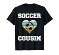 Soccer Cousin Family Matching Sport T-Shirt - Minimalist Print Unisex - T-Shirt, Sweatshirt, Hoodie