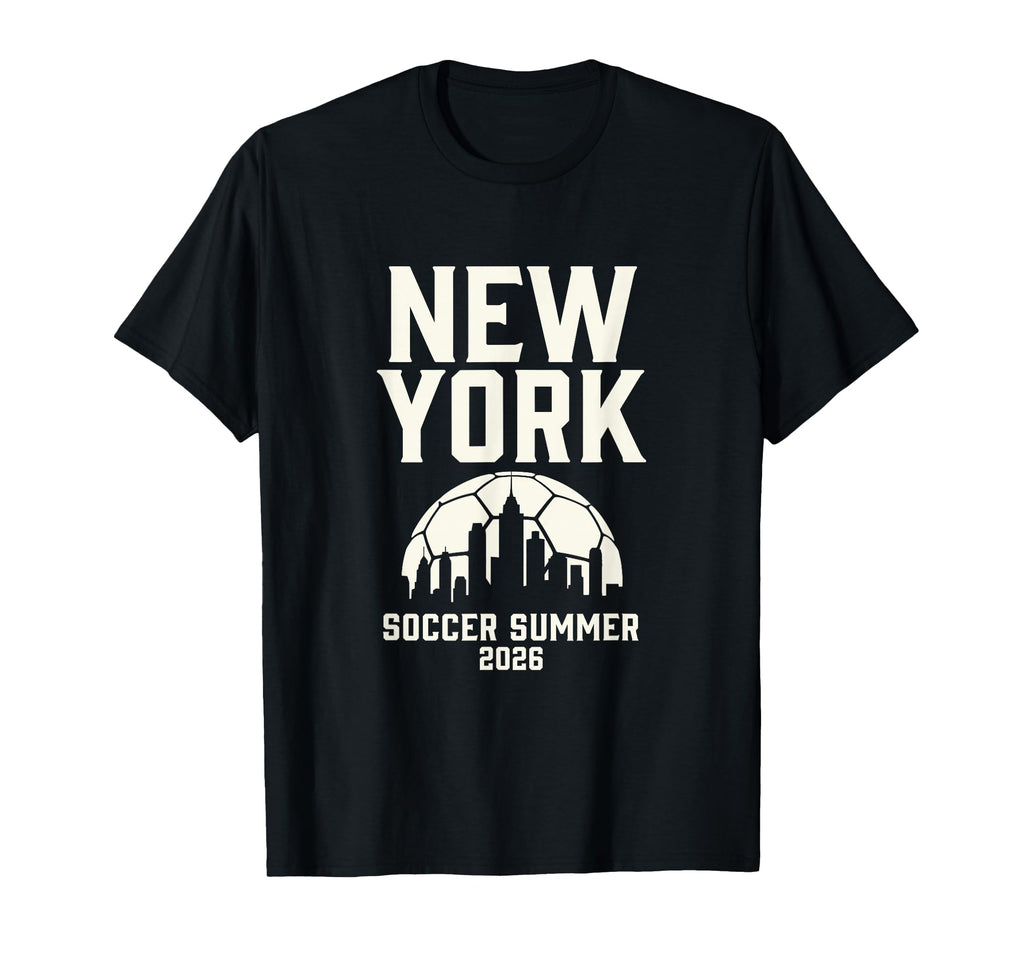 New York Soccer Summer 2026 T-Shirt - Unique Graphic for Adults - T-Shirt, Sweatshirt, Hoodie