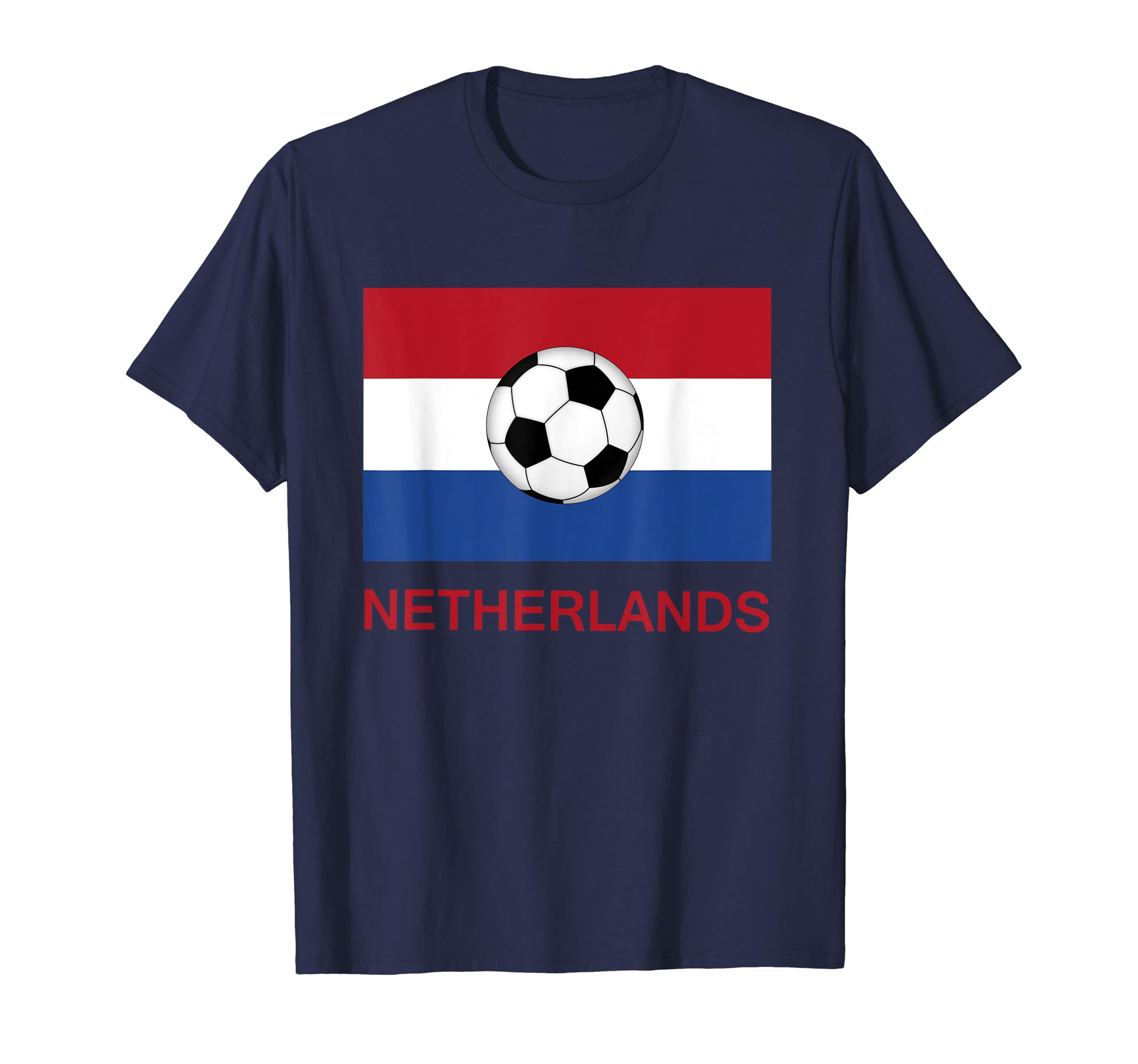 Netherlands Soccer Futbol T-Shirt - Fun Novelty Design for Adults - T-Shirt, Sweatshirt, Hoodie
