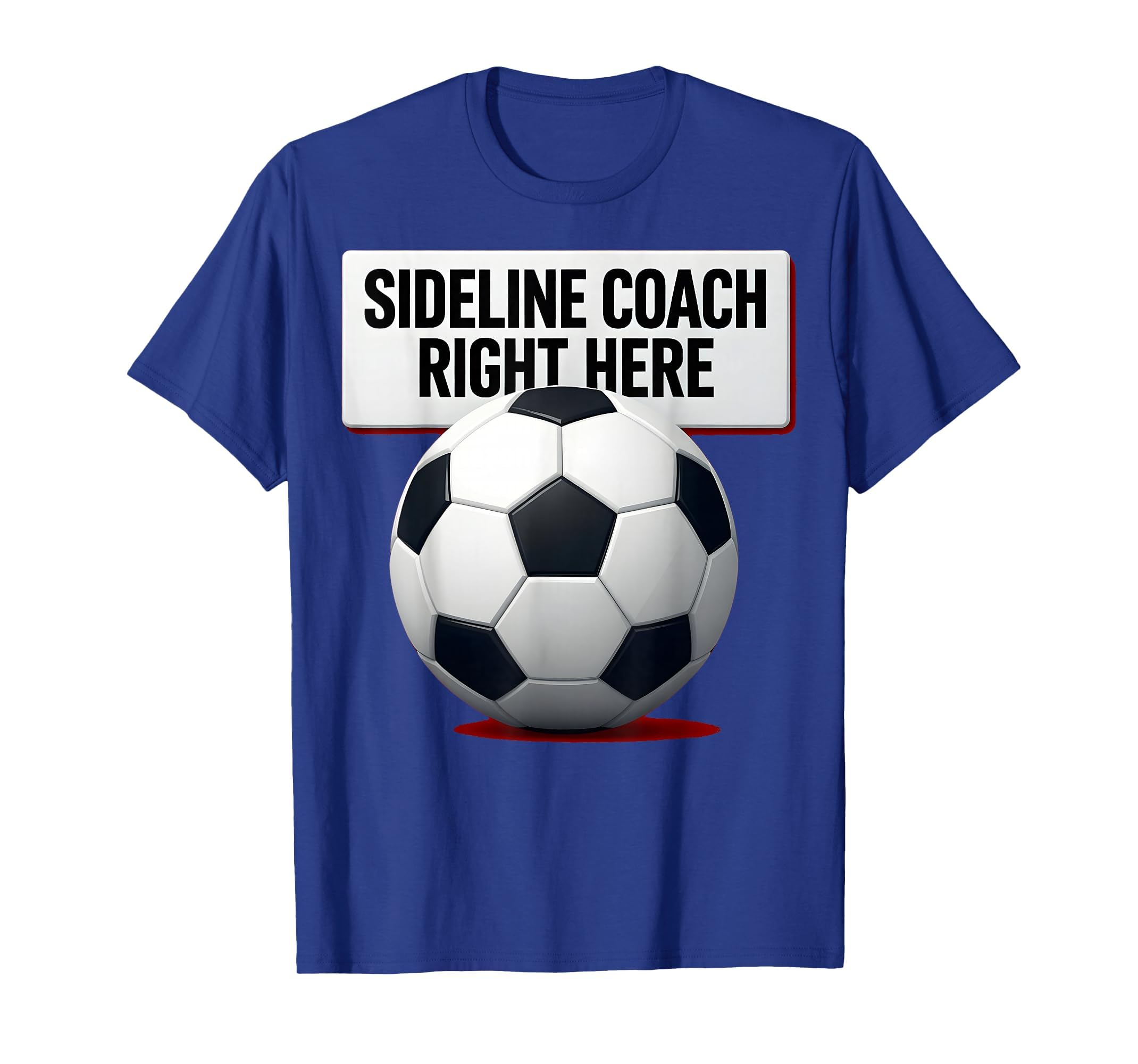 Sideline Coach Soccer Mom T-Shirt - Trendy Graphic for Adults - T-Shirt, Sweatshirt, Hoodie