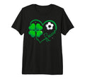 Funny Soccer Lover Shamrock Clover T-Shirt - Streetwear Style for Adults - T-Shirt, Sweatshirt, Hoodie