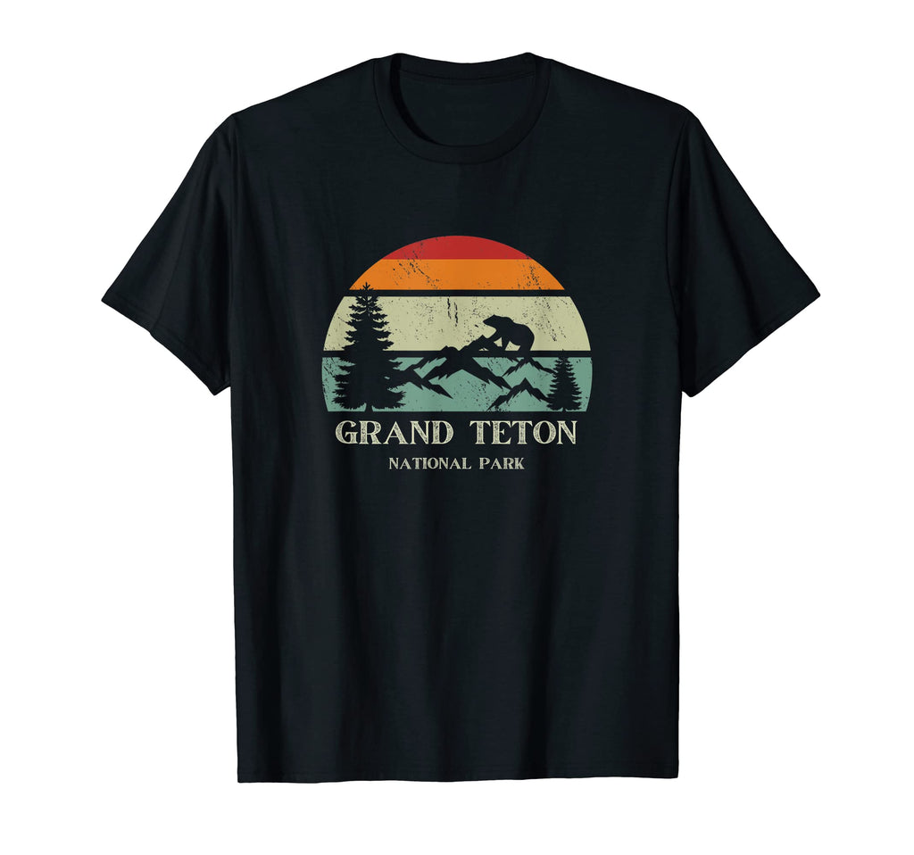 Grand Teton National Park Mountain T-Shirt - Trendy Graphic for Adults - T-Shirt, Sweatshirt, Hoodie