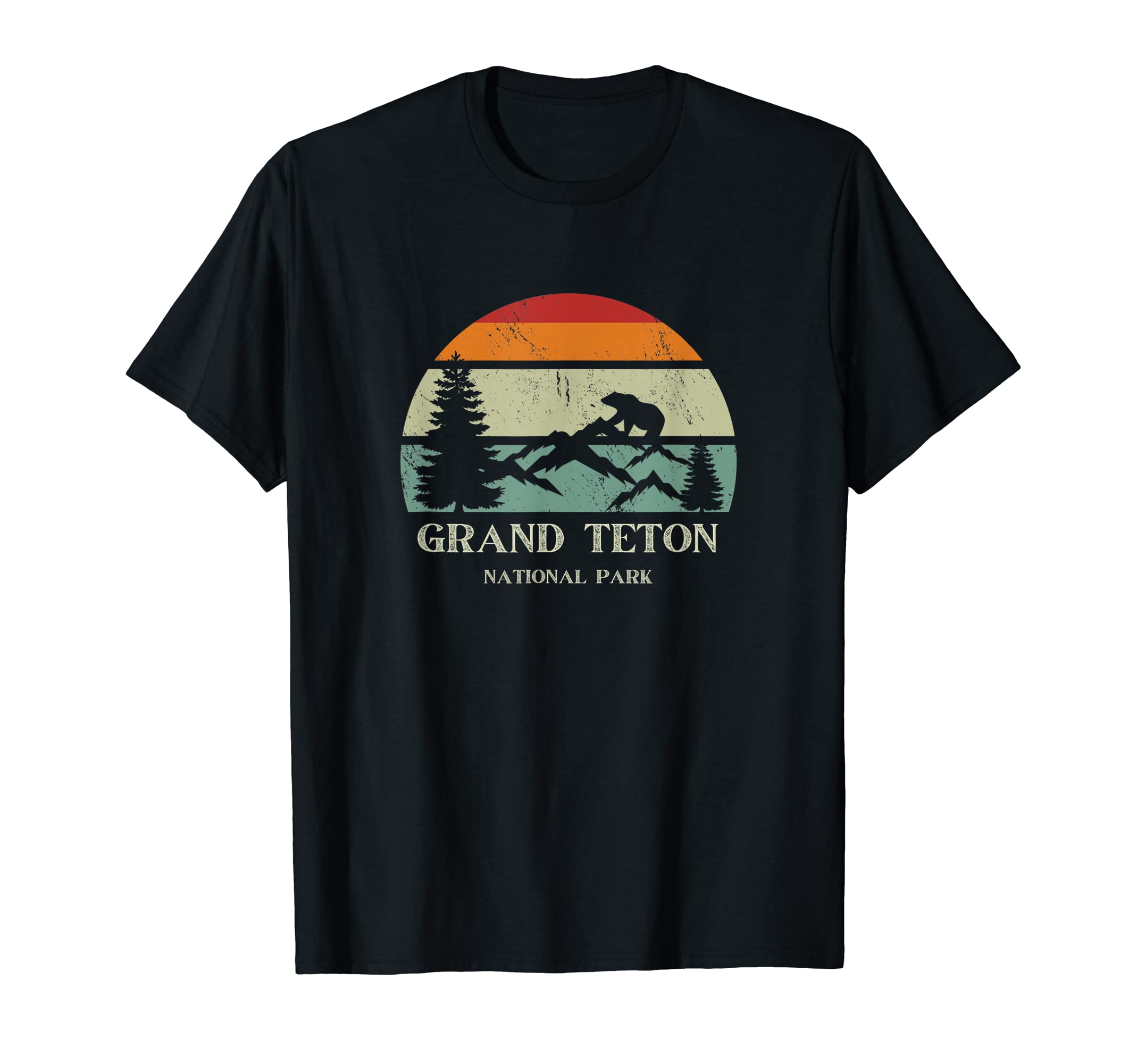 Grand Teton National Park Mountain T-Shirt - Trendy Graphic for Adults - T-Shirt, Sweatshirt, Hoodie